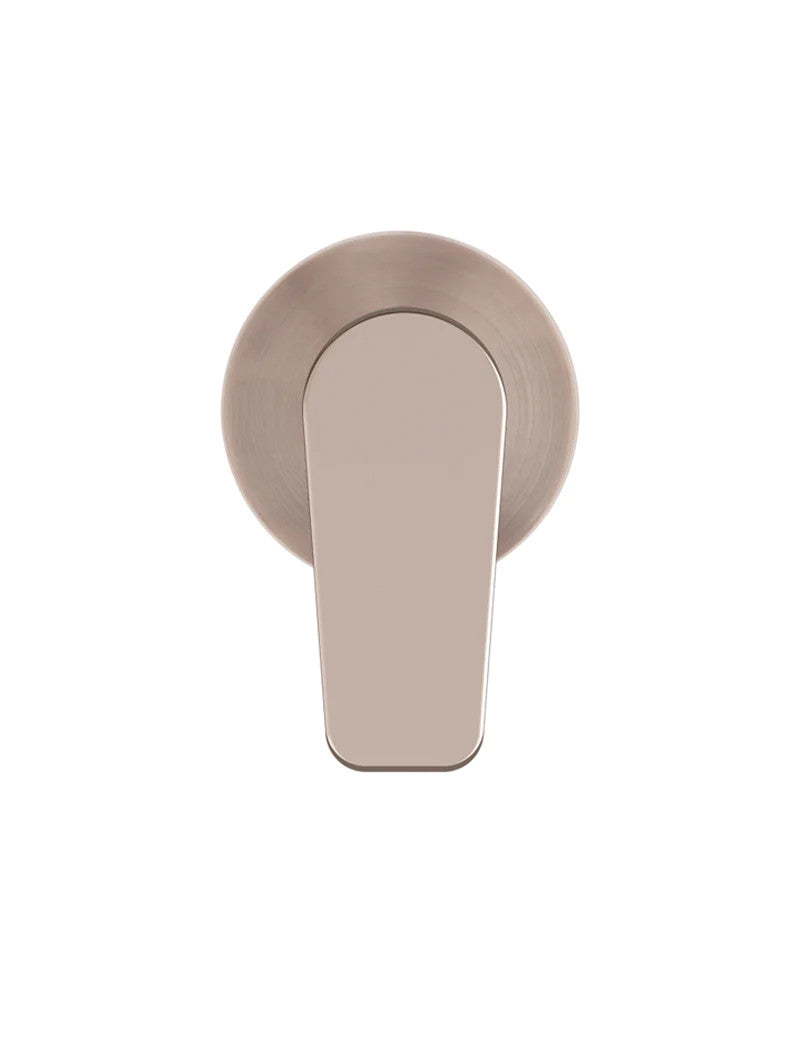 Meir Paddle Handle Round Wall Mixer - Finish Trim Kit - Various Colour Finishes