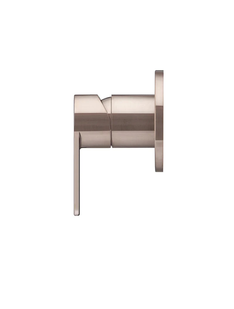 Meir Paddle Handle Round Wall Mixer - Finish Trim Kit - Various Colour Finishes
