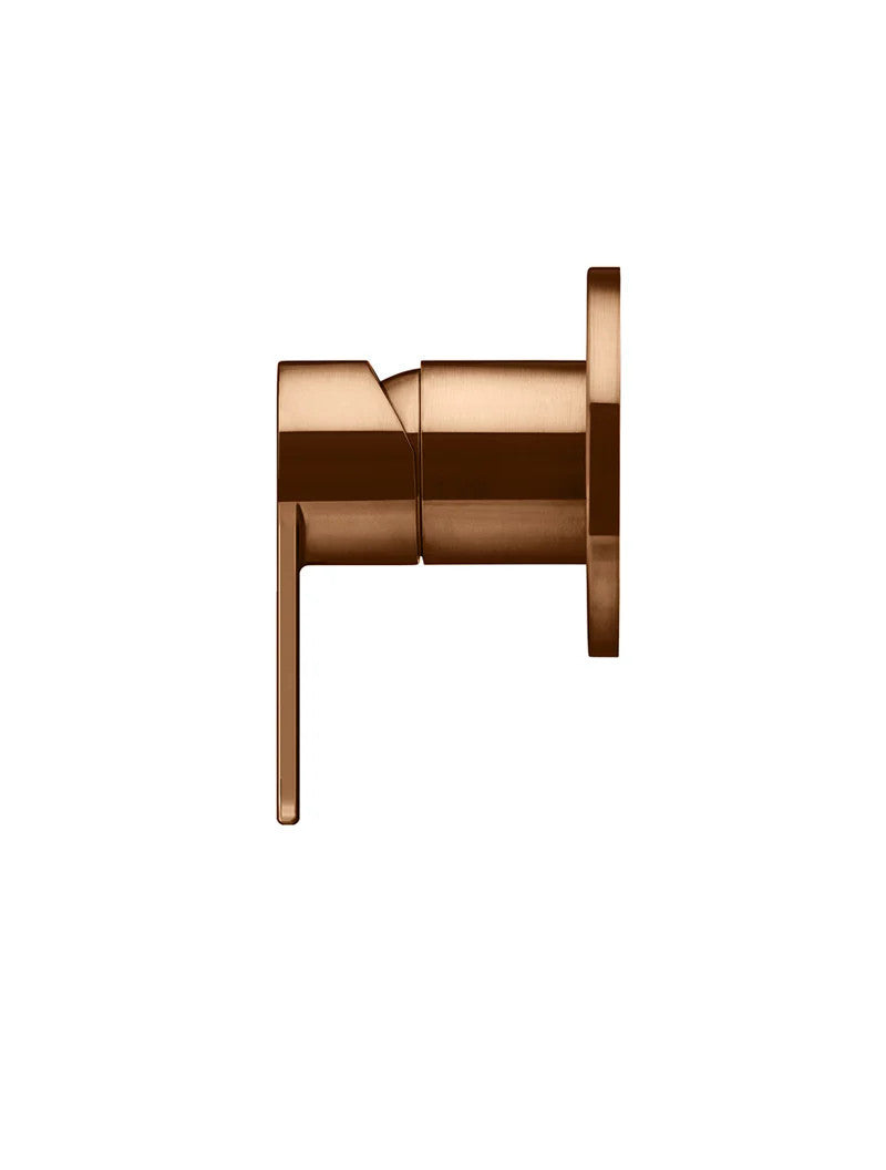 Meir Paddle Handle Round Wall Mixer - Finish Trim Kit - Various Colour Finishes