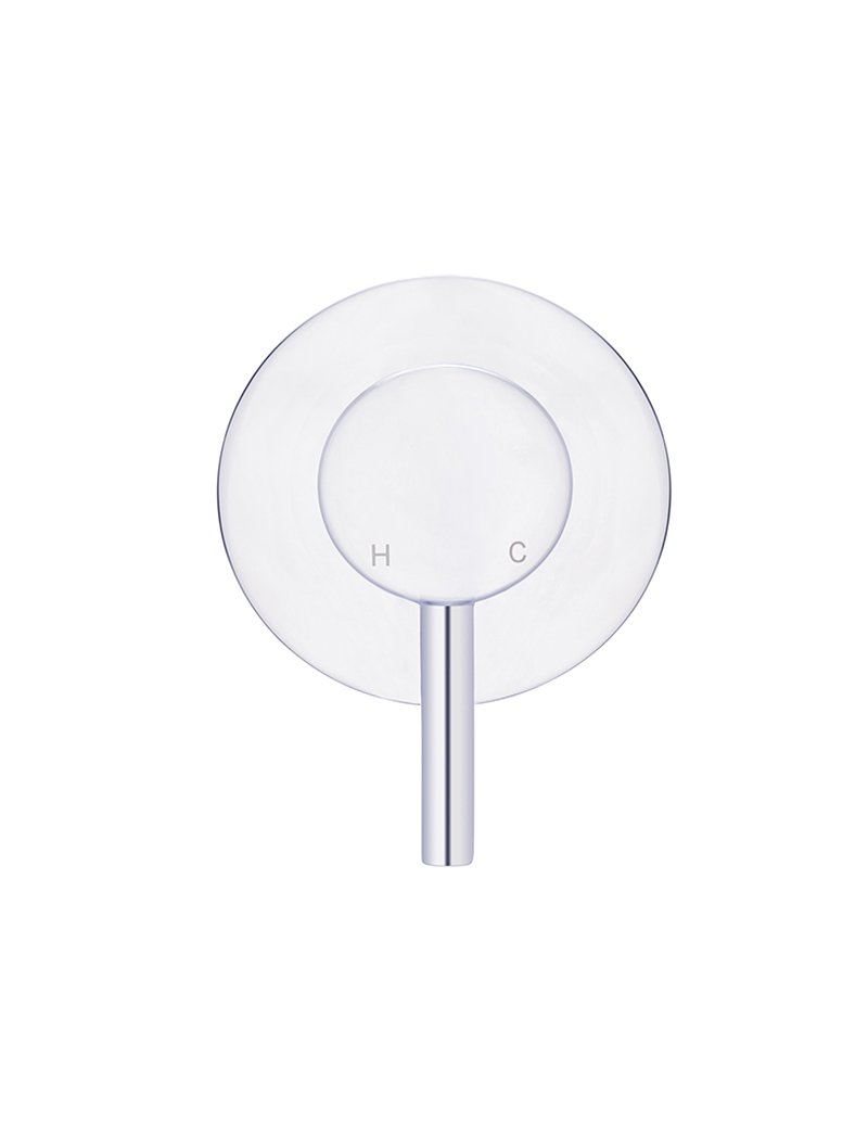 Meir Round Wall Mixer Short Pin-Lever - Finish Trim Kit - Various Colours Finishes