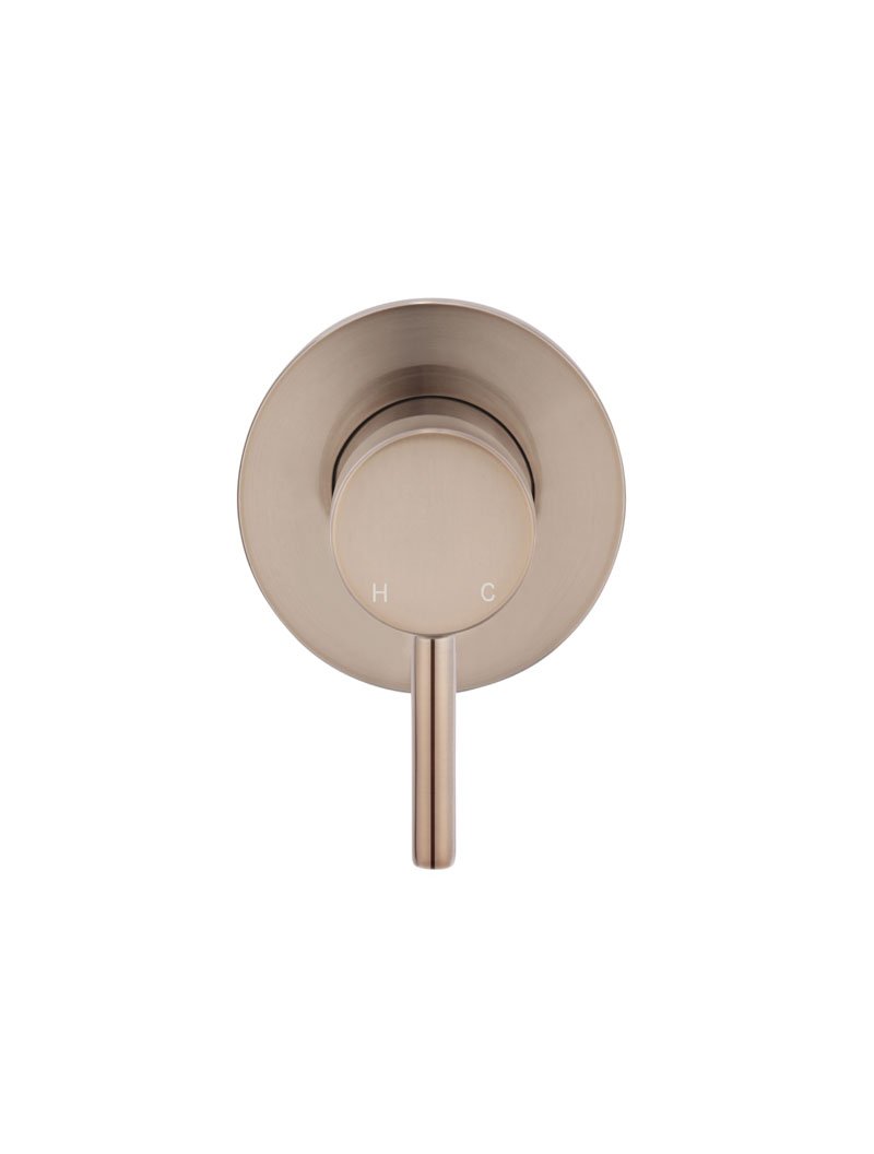 Meir Round Wall Mixer Short Pin-Lever - Finish Trim Kit - Various Colours Finishes