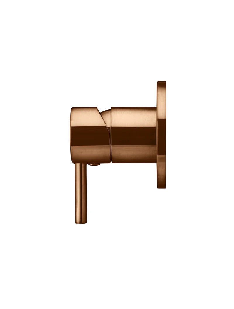 Meir Round Wall Mixer Short Pin-Lever - Finish Trim Kit - Various Colours Finishes