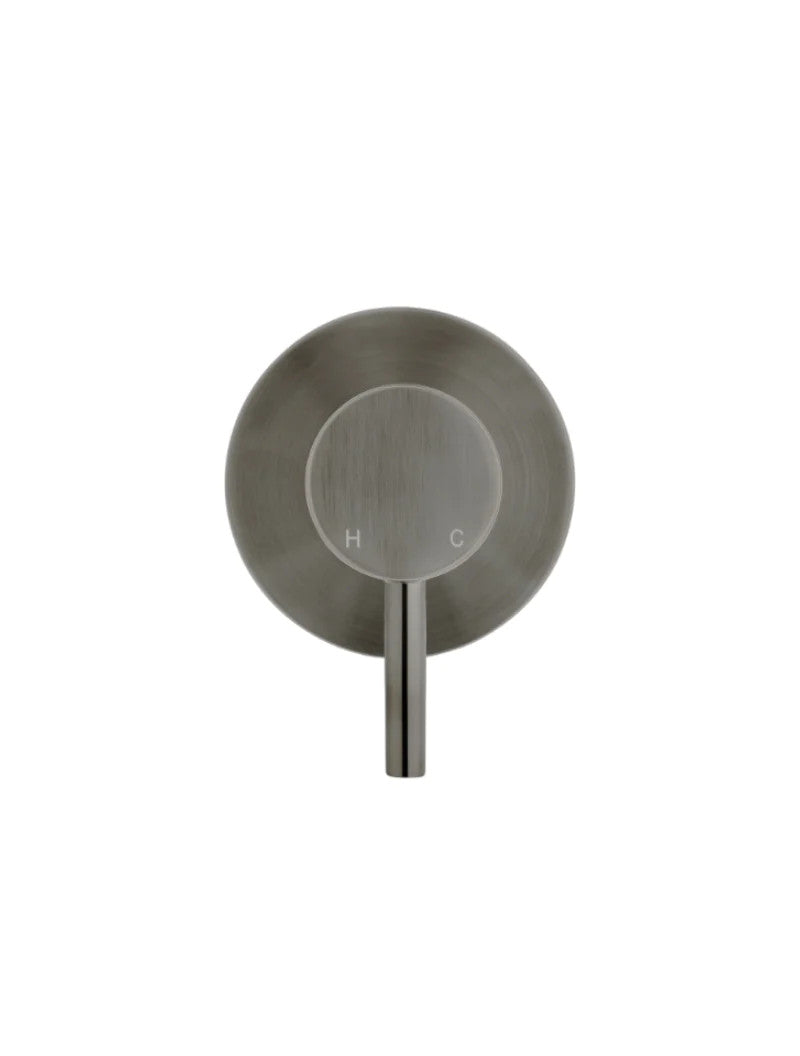 Meir Round Wall Mixer Short Pin-Lever - Finish Trim Kit - Various Colours Finishes