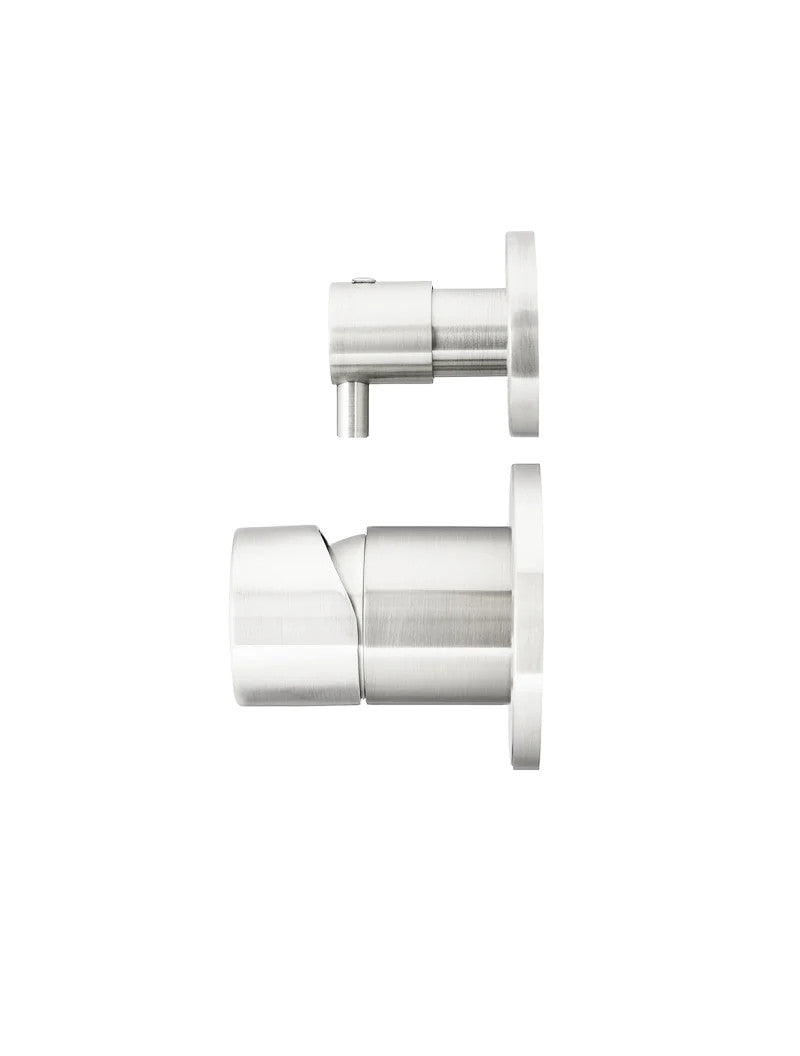 Meir Pinless Handle Round Diverter Mixer - Finish Trim Kit - Various Colour Finishes