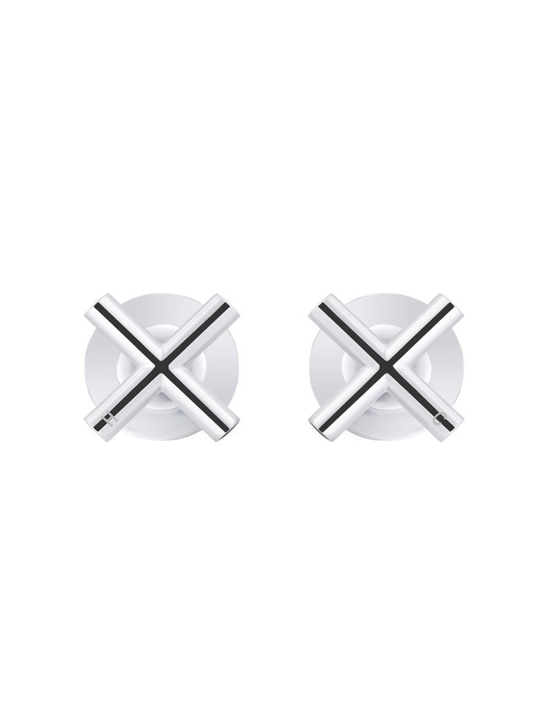 Meir Round Cross Handle Jumper Valve Wall Top Assemblies - Various Colour Finishes