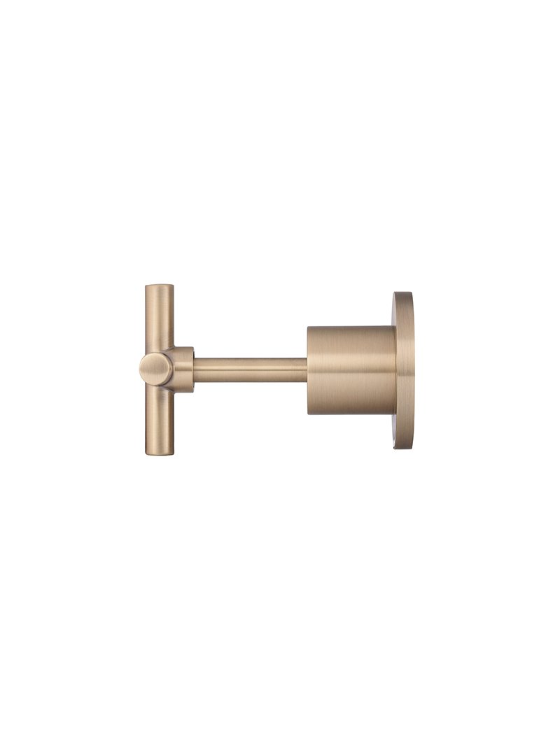 Meir Round Cross Handle Jumper Valve Wall Top Assemblies - Various Colour Finishes