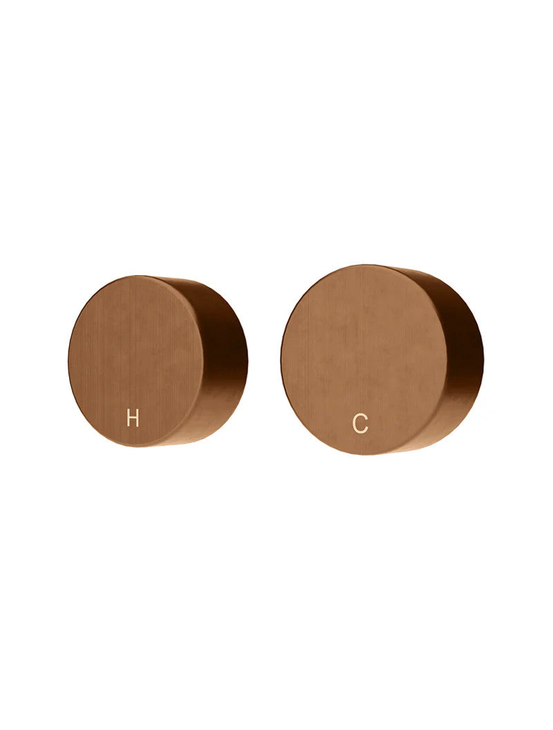 Meir Circular Wall Taps - Various Colour Finishes