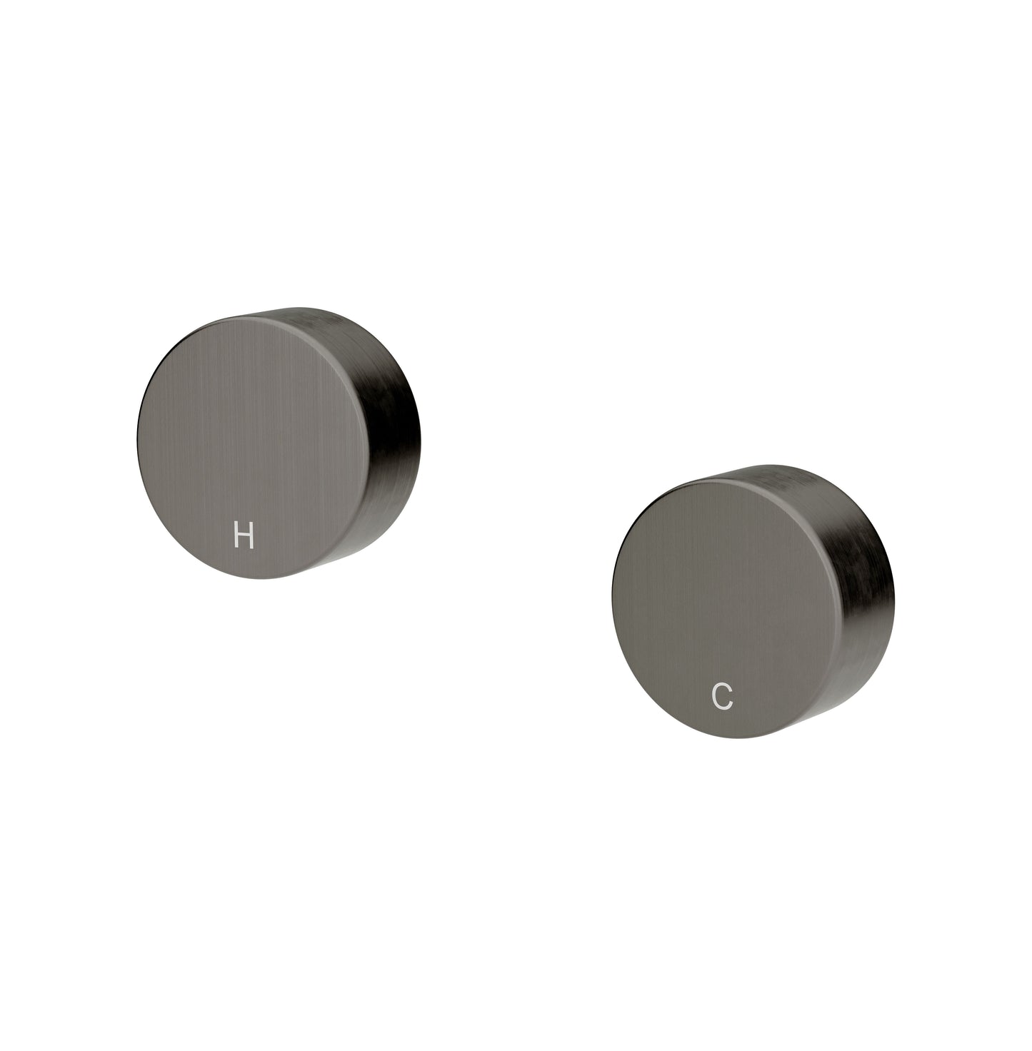 Meir Circular Wall Taps - Various Colour Finishes