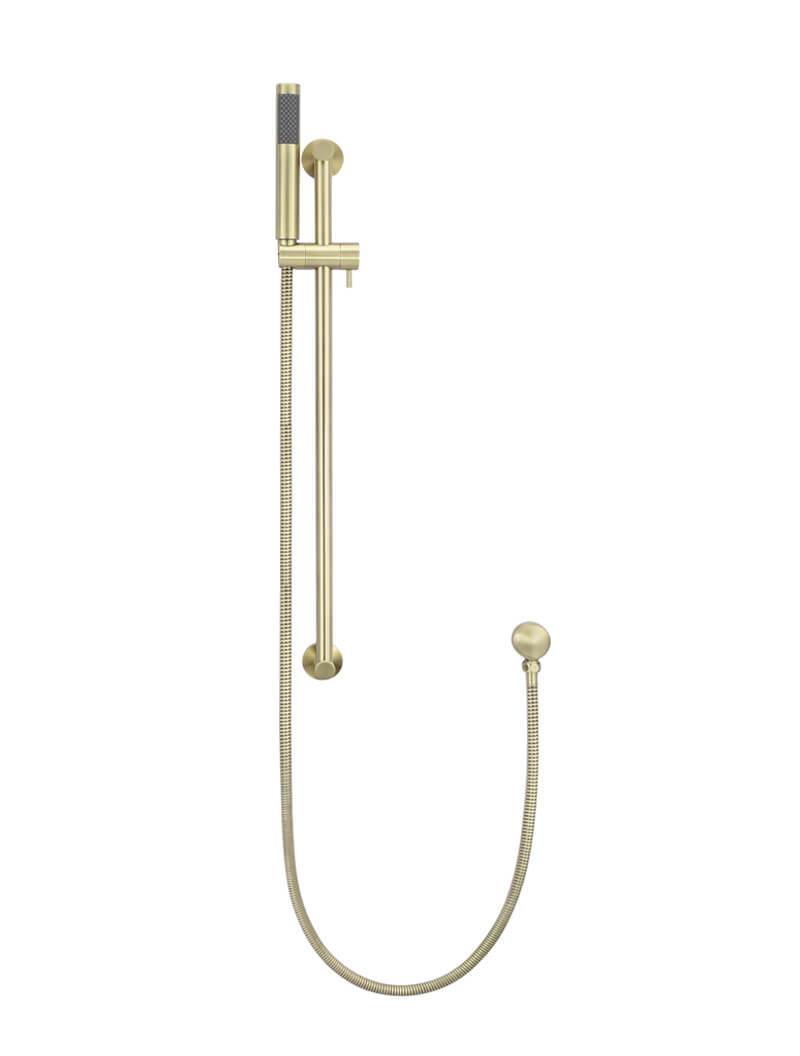 Meir Round Hand Shower on Rail Column - Various Colour Finishes