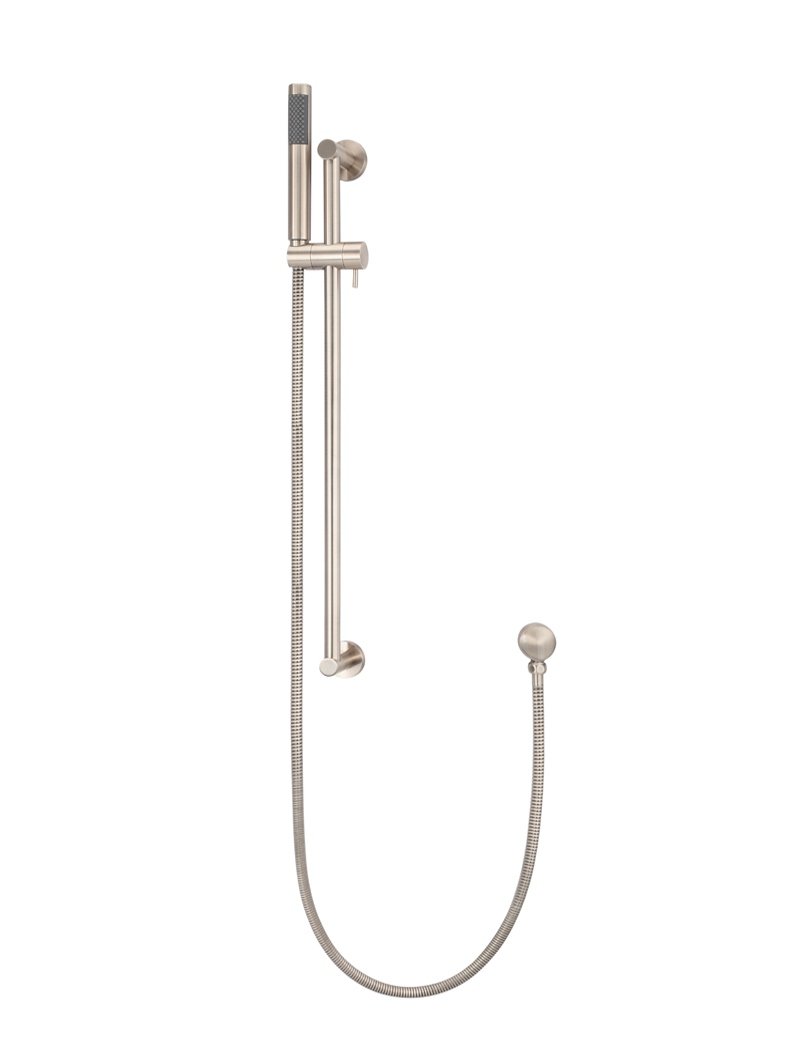 Meir Round Hand Shower on Rail Column - Various Colour Finishes
