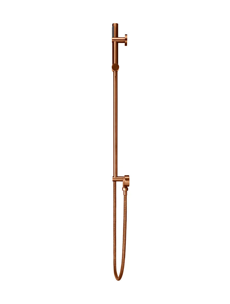 Meir Round Hand Shower on Rail Column - Various Colour Finishes