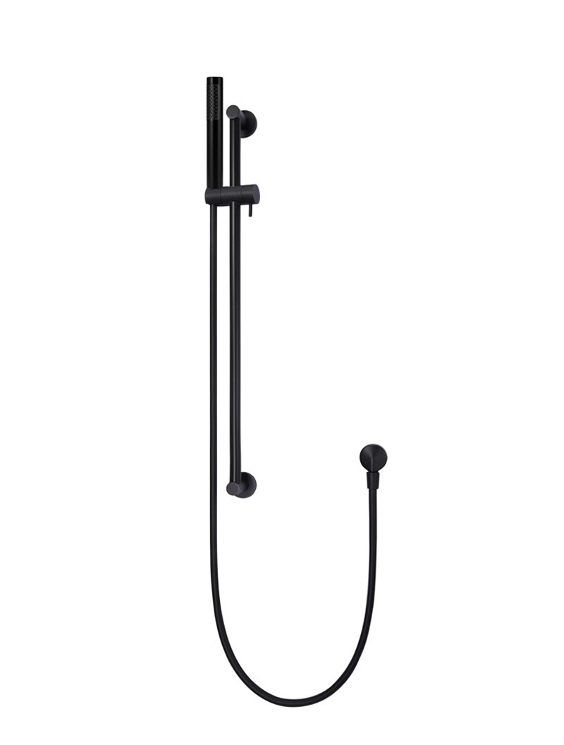 Meir Round Hand Shower on Rail Column - Various Colour Finishes