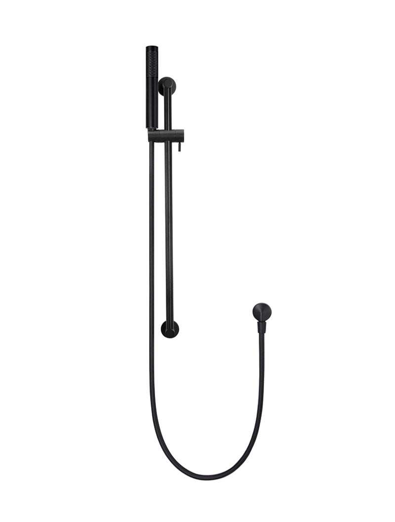 Meir Round Hand Shower on Rail Column - Various Colour Finishes