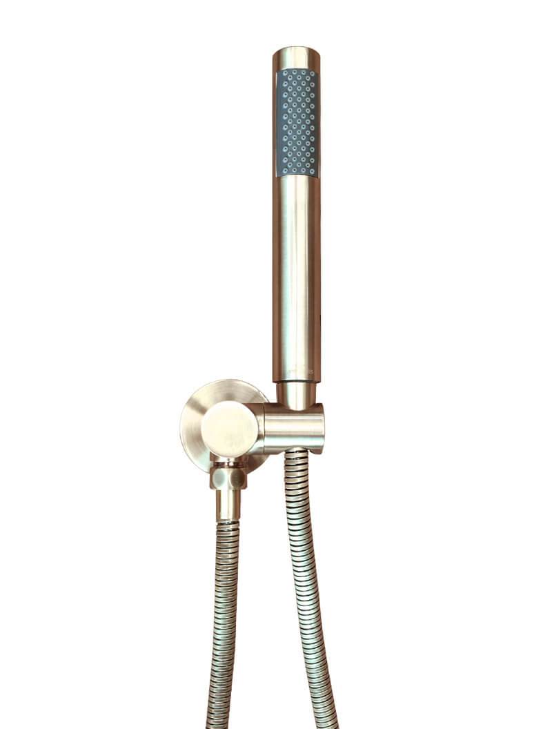 Meir Round Hand Shower on Swivel Bracket - Various Colour Finishes