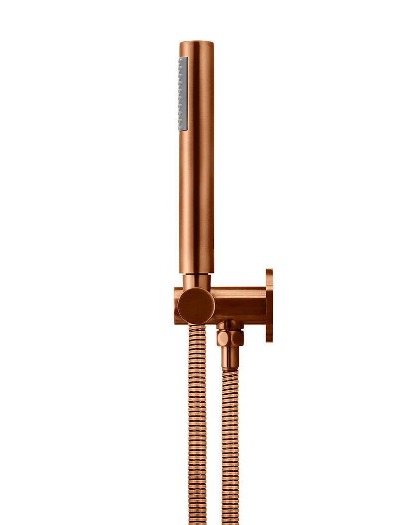 Meir Round Hand Shower on Swivel Bracket - Various Colour Finishes