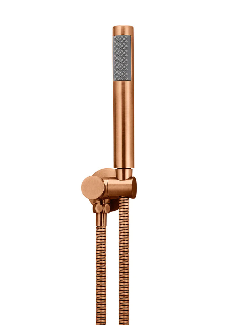 Meir Round Hand Shower on Swivel Bracket - Various Colour Finishes