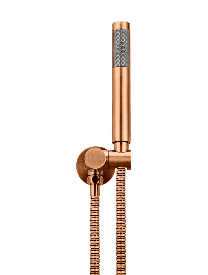 Meir Round Hand Shower on Swivel Bracket - Various Colour Finishes