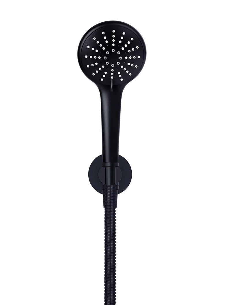 Meir Round 3-Function Hand Shower on Fixed Bracket - Various Colour Finishes
