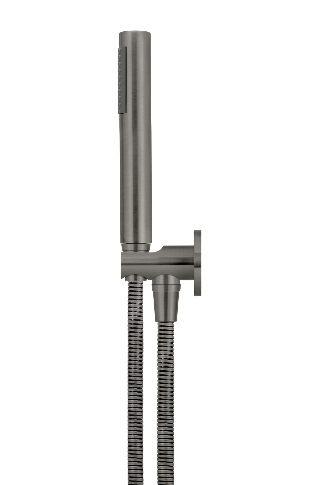 Meir Round Hand Shower on Fixed Bracket - Various Colour Finishes