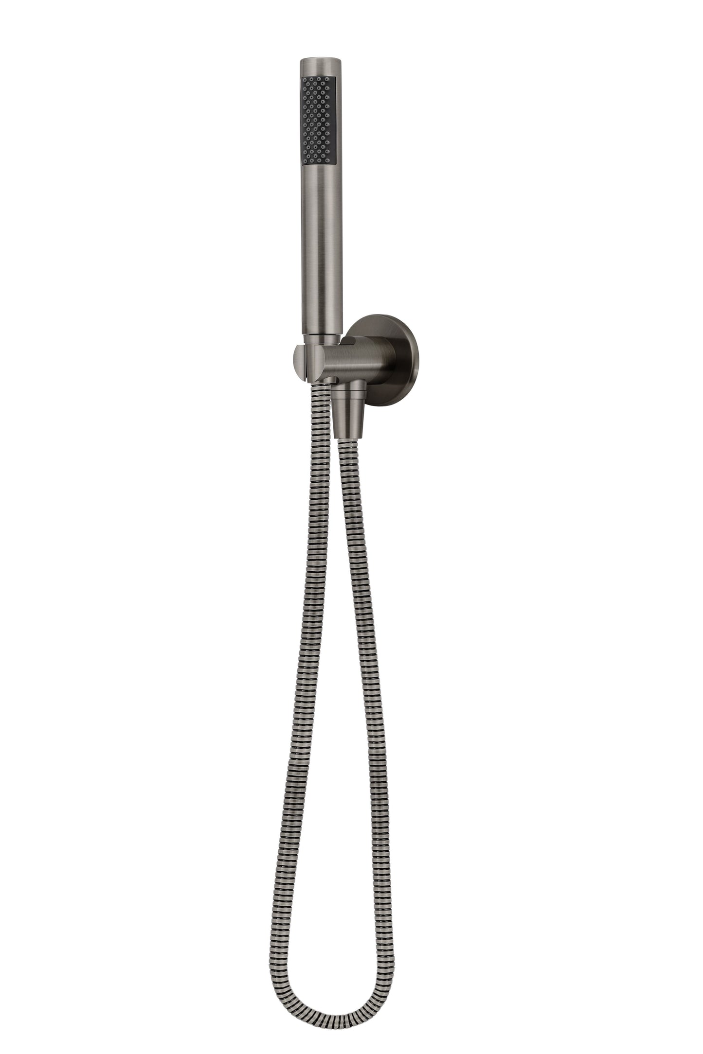 Meir Round Hand Shower on Fixed Bracket - Various Colour Finishes
