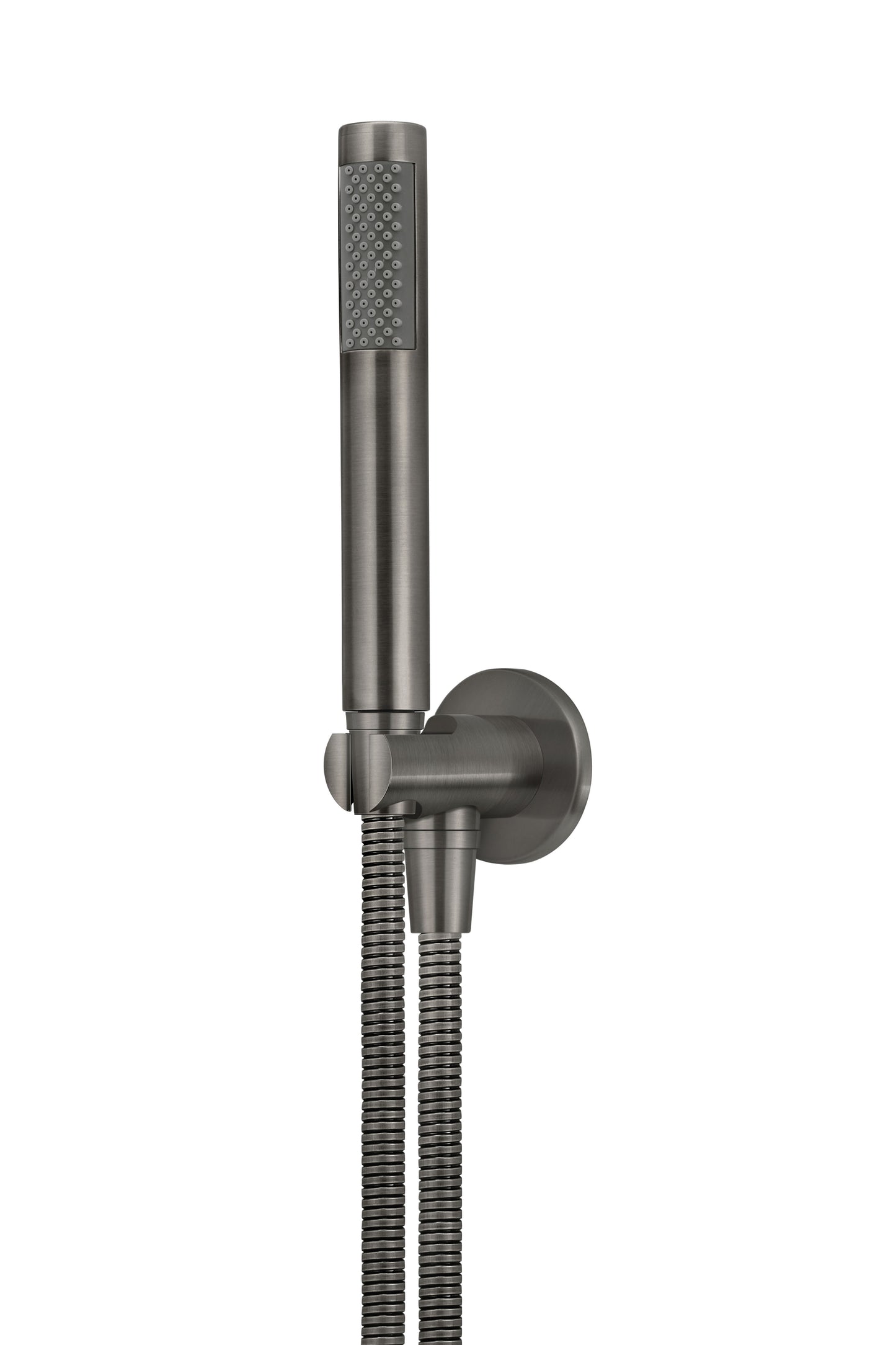 Meir Round Hand Shower on Fixed Bracket - Various Colour Finishes