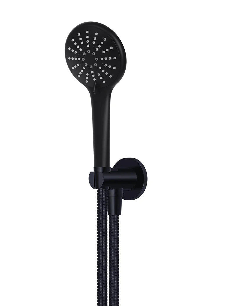 Meir Round 3-Function Hand Shower on Fixed Bracket - Various Colour Finishes