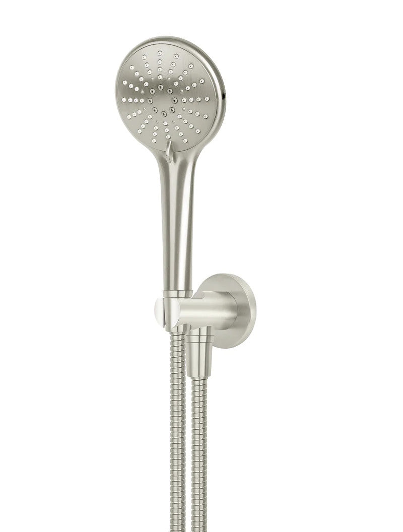 Meir Round 3-Function Hand Shower on Fixed Bracket - Various Colour Finishes