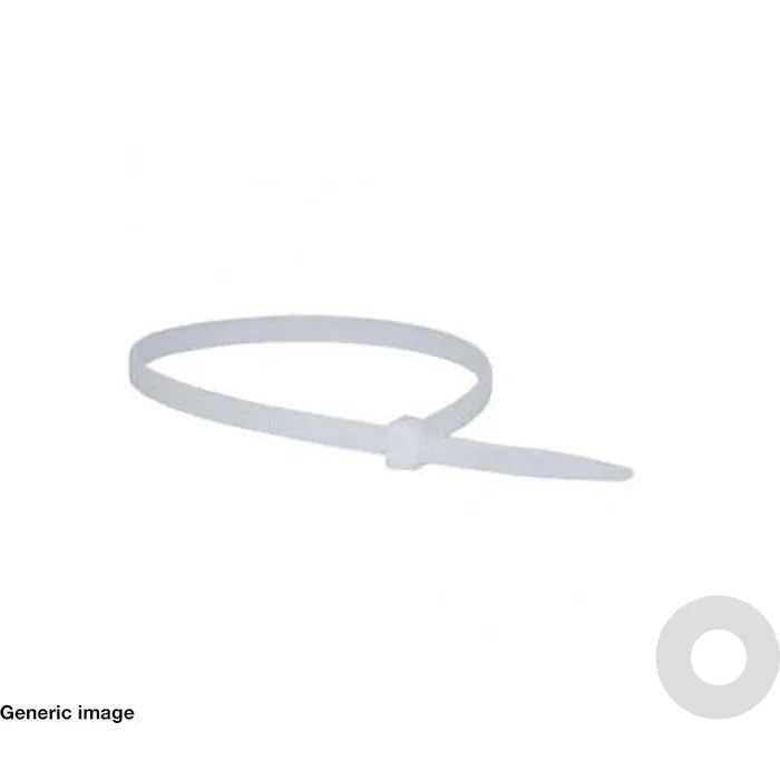 Nylon Cable Ties Natural 2.5mm x 100mm - Bulk Box of 50,000 Ties