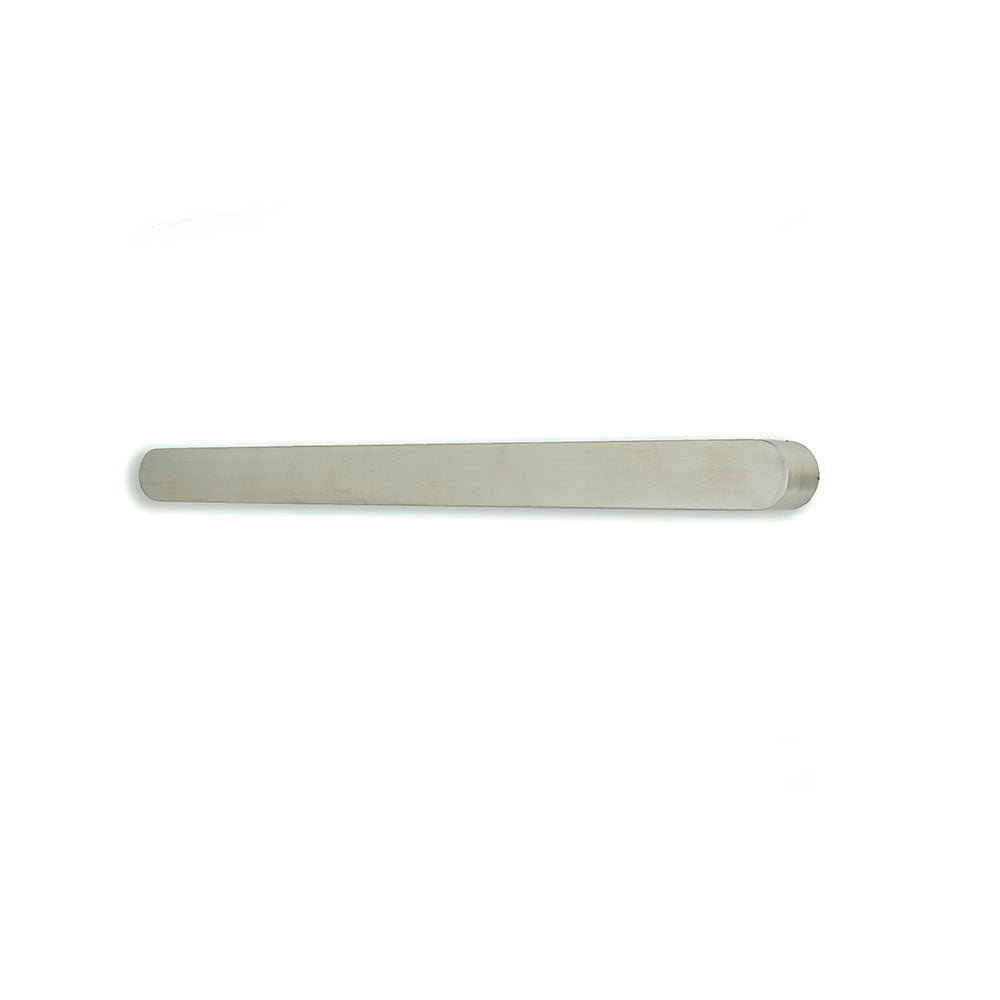 Radiant Single FLAT FACED ROUNDED END Bar NON-HEATED Towel Rails (NH-ASPEN) - Various Widths and Colour Finishes