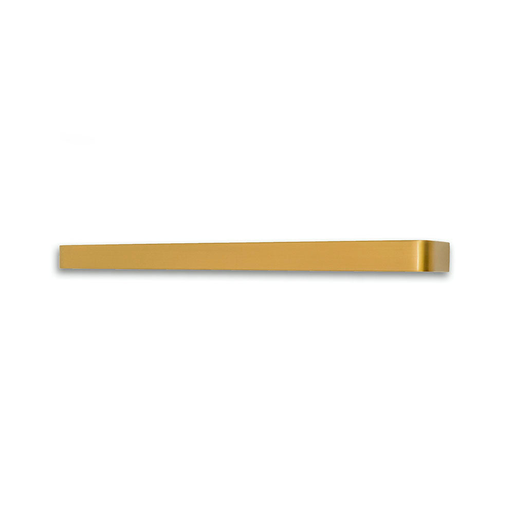 Radiant Single SQUARE WITH ROUNDED ENDS Bar NON-HEATED Towel Rails (NH-VAIL) - Various Widths and Colour Finishes