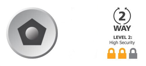 Pentaforce Tools Insert Drive Bits or Key Wrench
