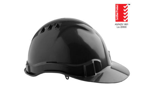 Pro Choice V6 Hard Hat Vented Pushlock Harness - 8 Colour Options