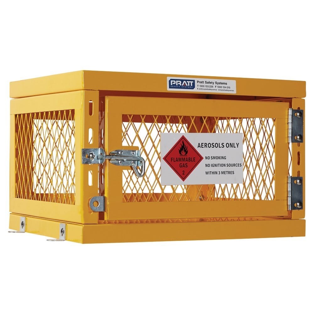 Pratt Aerosol Storage Cages - Multiple Storage Levels for Cans - Assembled or Flat-Pack