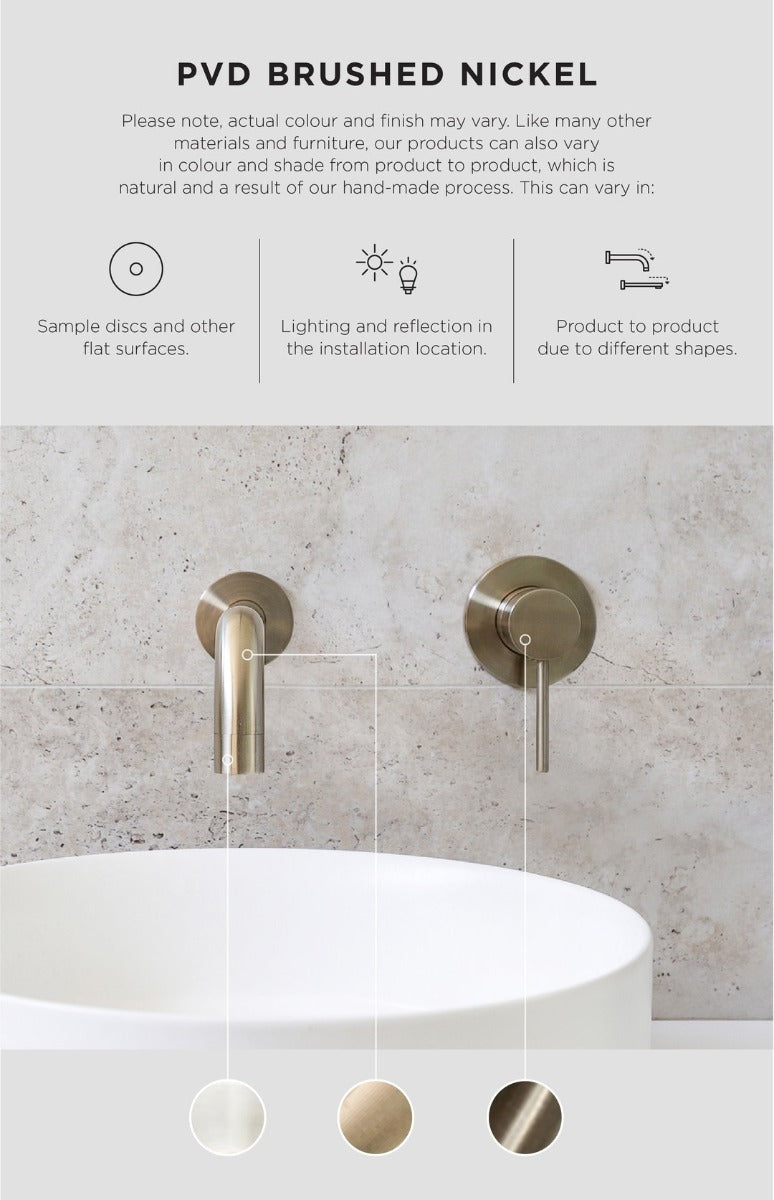 Meir Pinless Handle Round Diverter Mixer - Finish Trim Kit - Various Colour Finishes