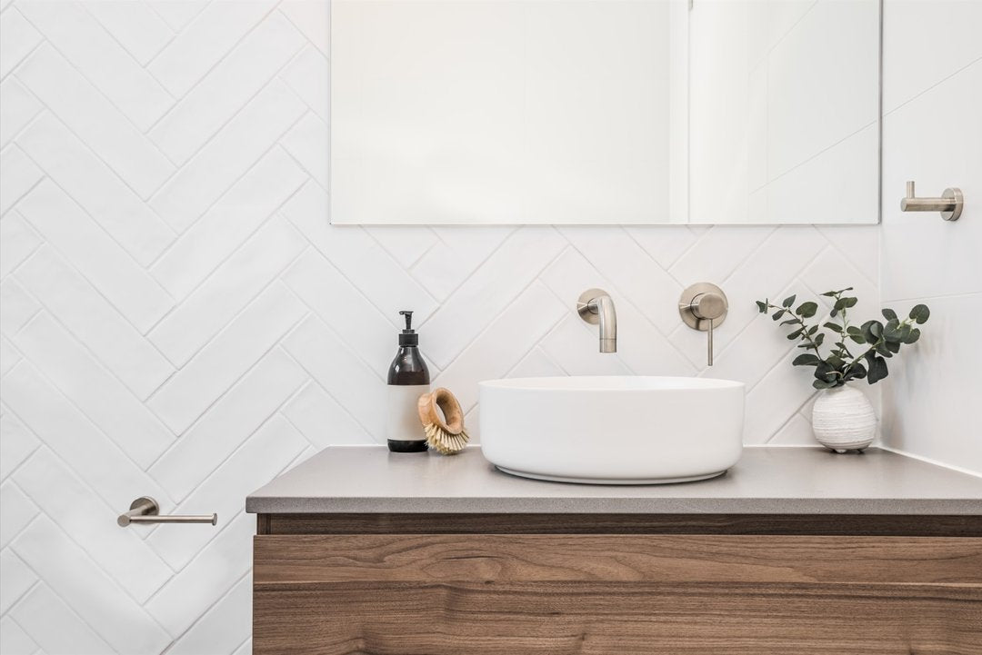 Meir Brushed Nickel Basin Pop Up Waste 32mm - No Overflow / Unslotted