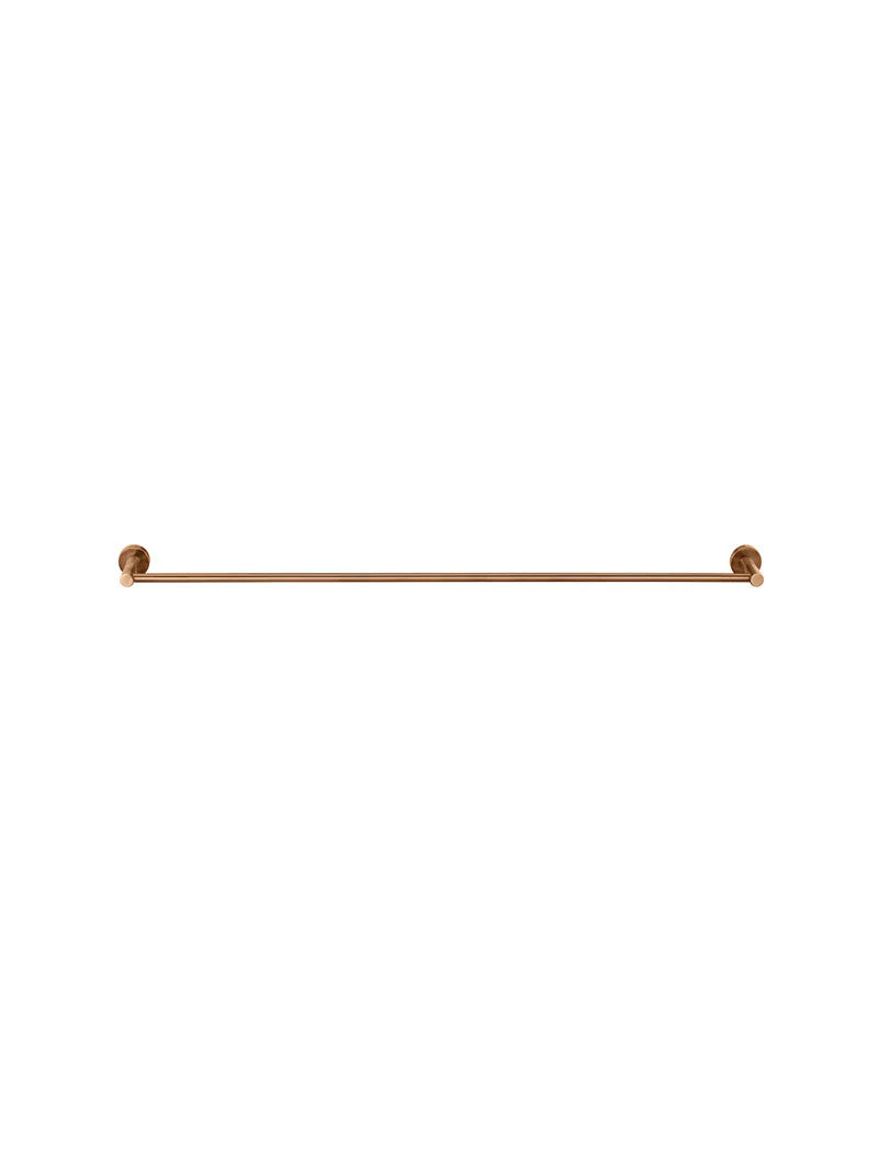 Meir Single Round Towel Rail 300mm - Various Colour Finishes