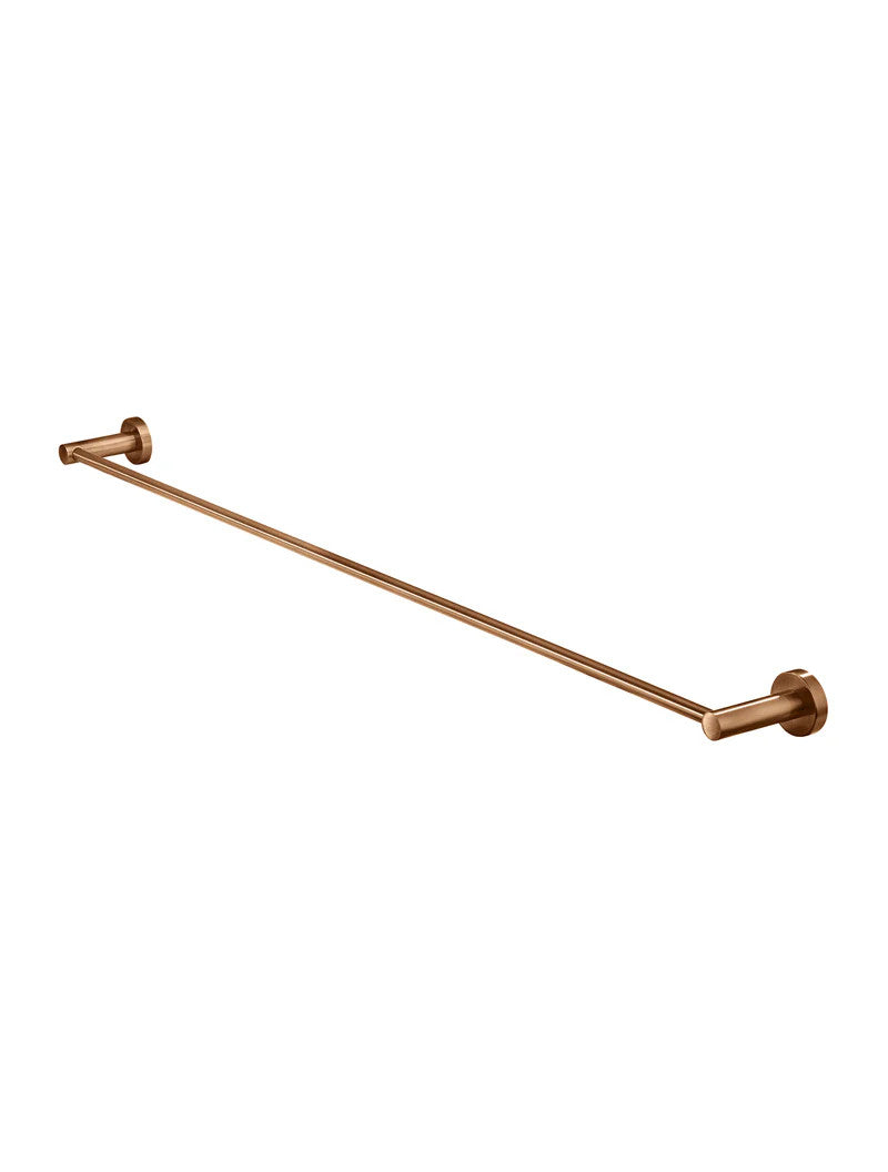 Meir Round Single Towel Rail 900mm - Various Colour Finishes