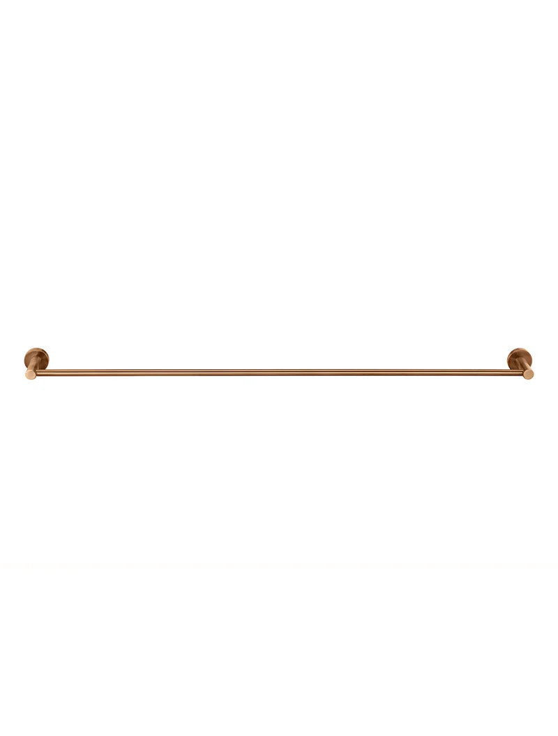 Meir Round Single Towel Rail 900mm - Various Colour Finishes