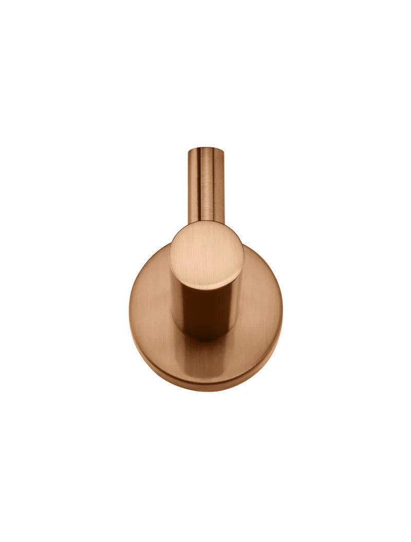 Meir Round Robe Hook - Various Colour Finishes