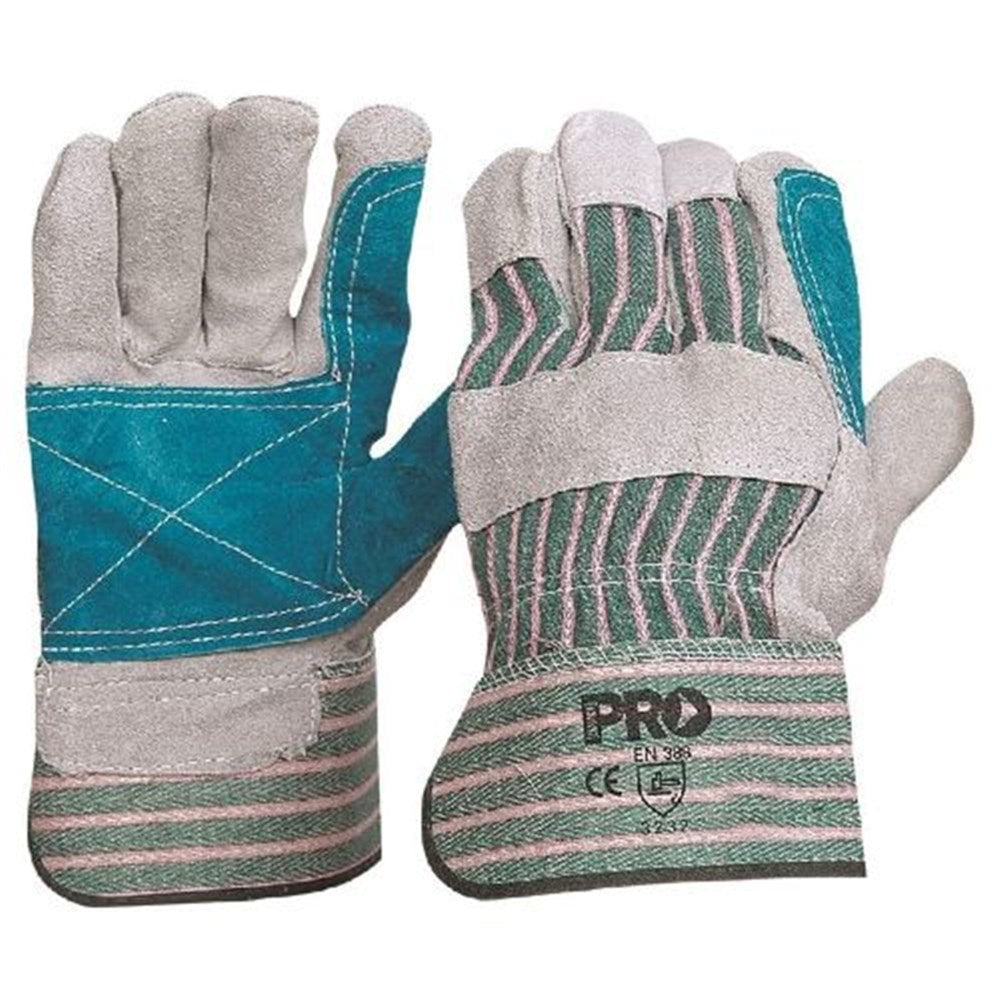 Pro Choice Leather Work Gloves One Size Fits All