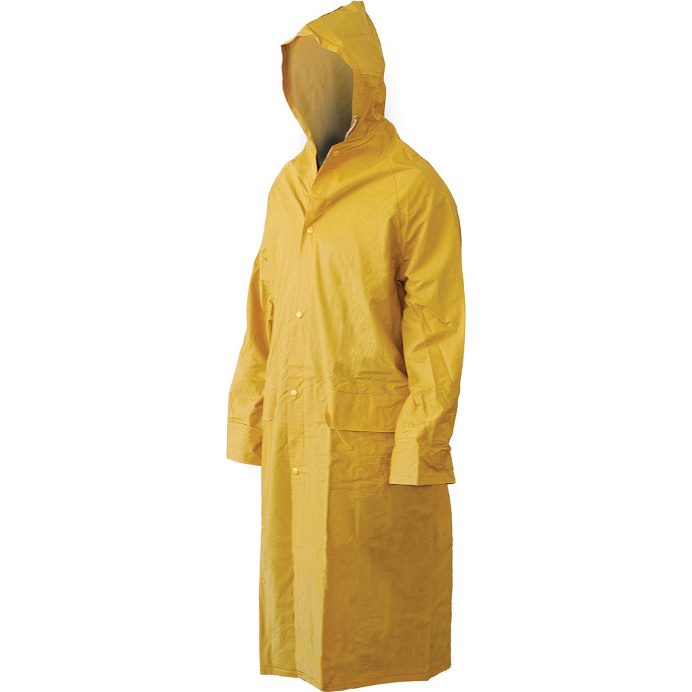 Pro Choice Yellow Full Length PVC Rain Coat - Various Sizes