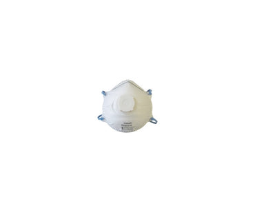 Conical P2 Disposable Respirator Dust Mask with Valve - Box of 10