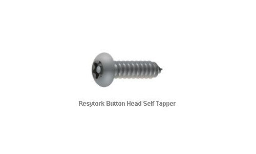 Resytork Button Head Self Tapping Screw - Material x gauge x imperial length - Box of 100 PRICE ON APPLICATION ONLY