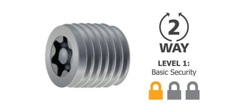Resytork Grub Screw M5 304 Stainless Steel Box of 100 - in Various Sizes