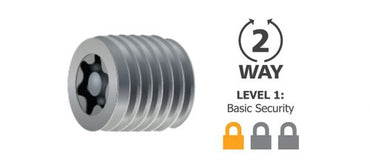 Resytork Grub Screw 304 Stainless Steel- M5  x length - Box of 100