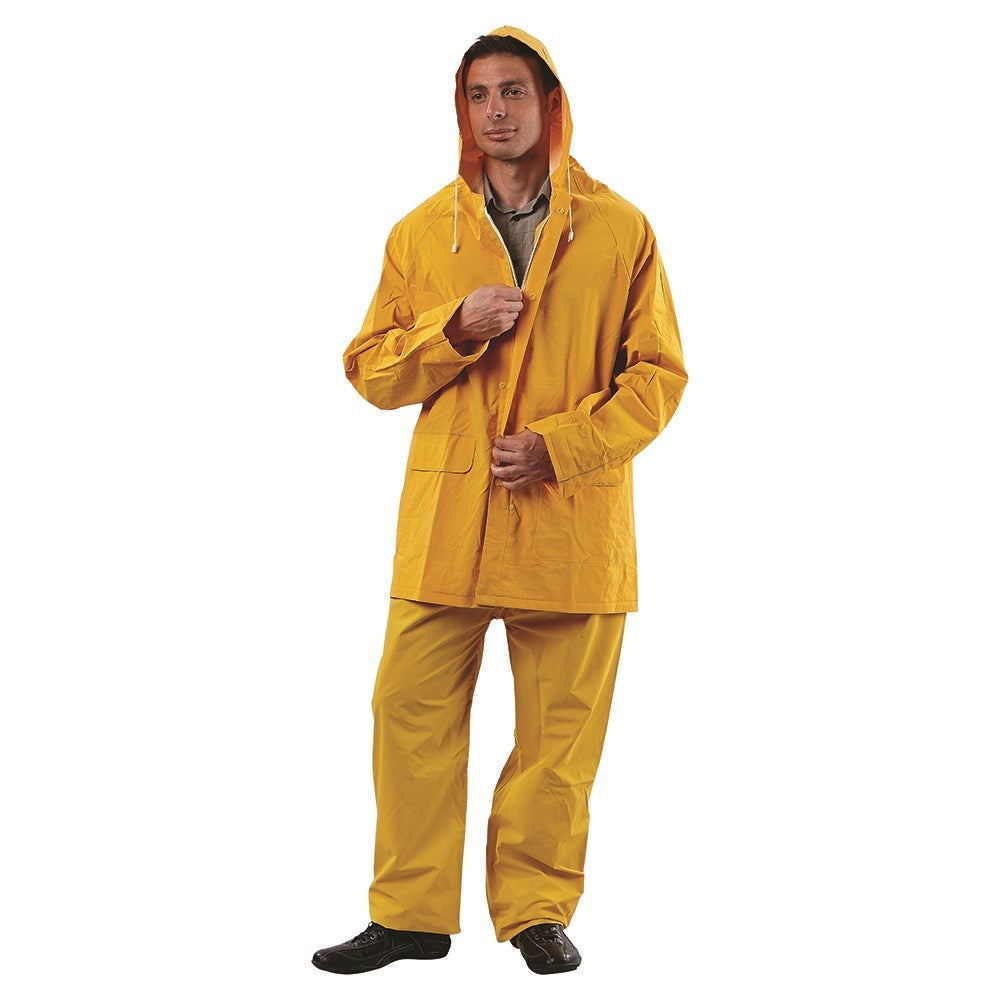 Pro Choice Yellow 3/4 Length PVC Rain Jacket - Various SIzes