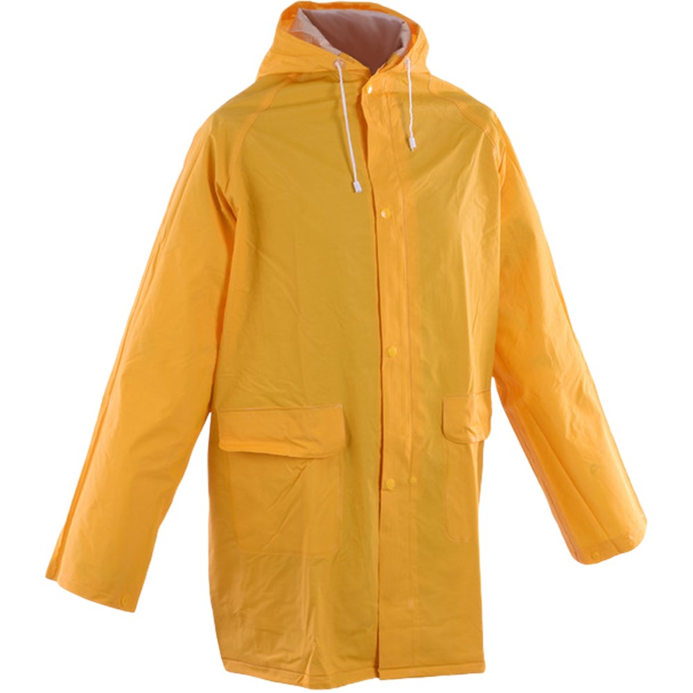 Pro Choice Yellow 3/4 Length PVC Rain Jacket Various SIzes