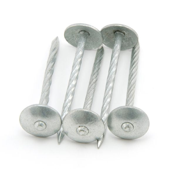 Roofing Nails Galvanised Twisted Shank 3.75mm x 60mm - Various Box Quantities