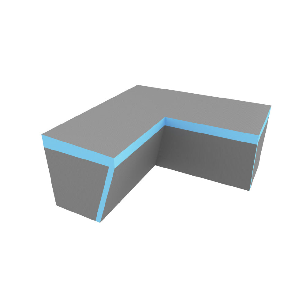 Thermasheet Corner Shower Seat 1000 x 450 x 470 mm