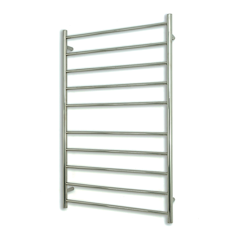 Radiant Heated Towel Rail (RTR04) 750mm x 1200mm - 10 Round Bars - Multiple Colour Finishes